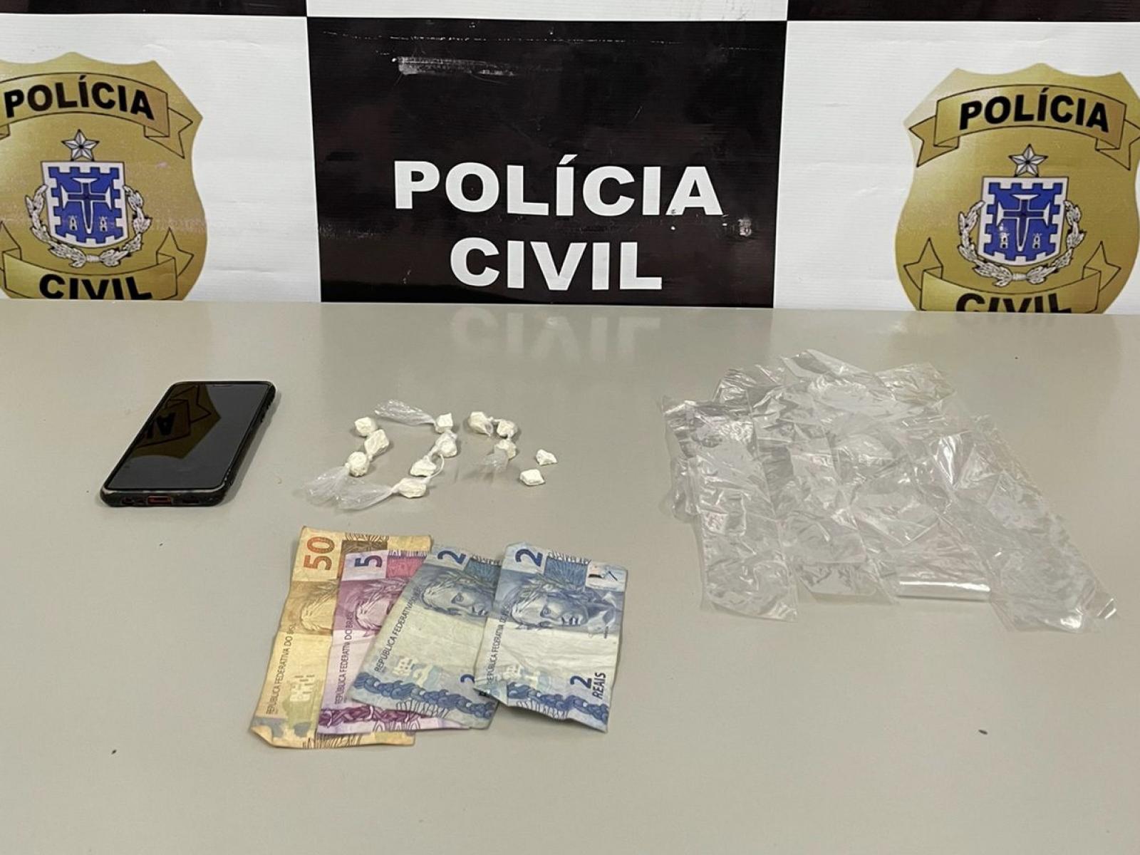 Polícia Civil prende homem envolvido com desaparecimento e morte de jovem e apreende drogas