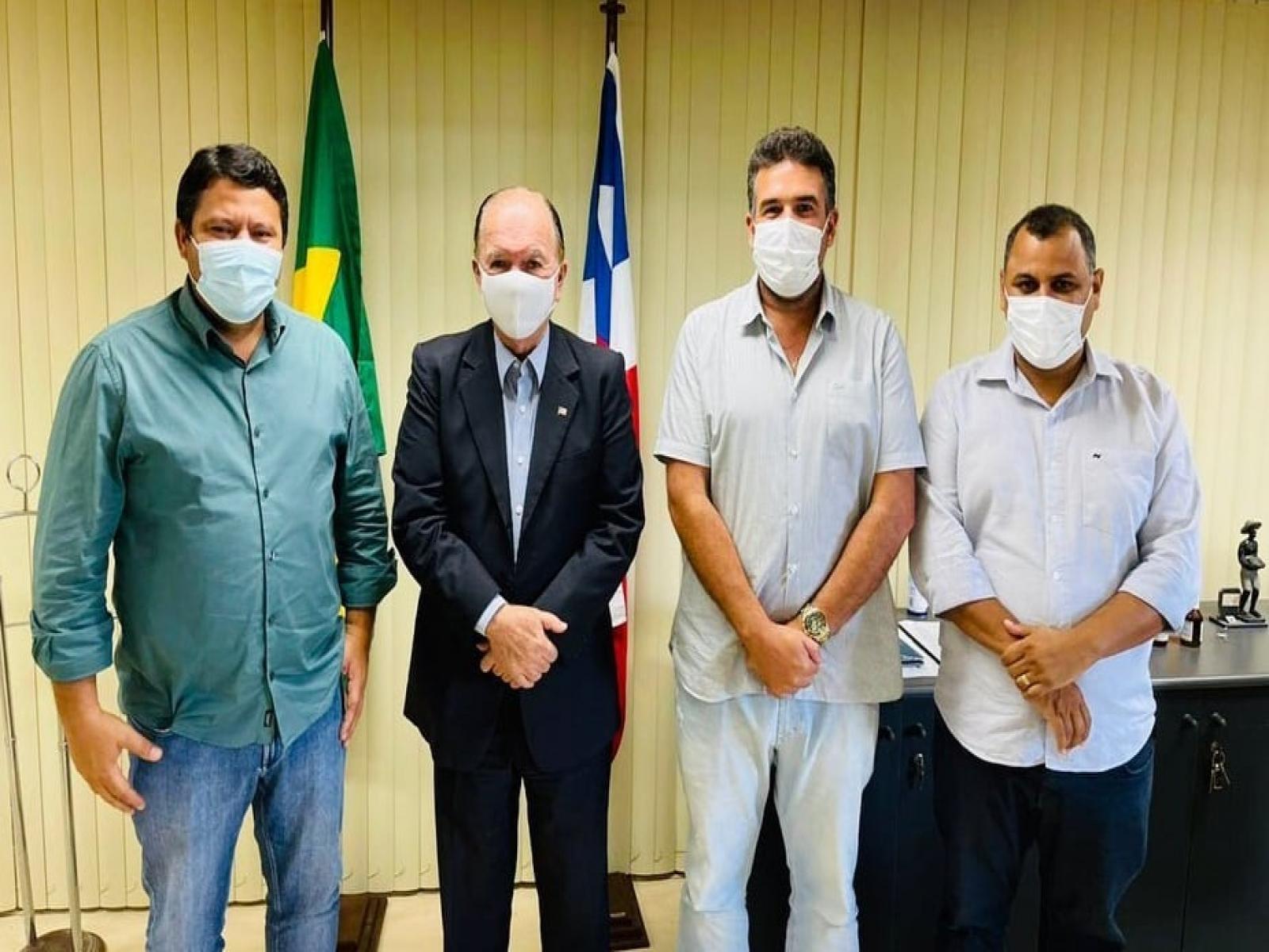 Patrick Lopes vai a Salvador e pede apoio na CEATE para melhorias nas Lavouras, agricultura e estradas rurais em Jitaúna