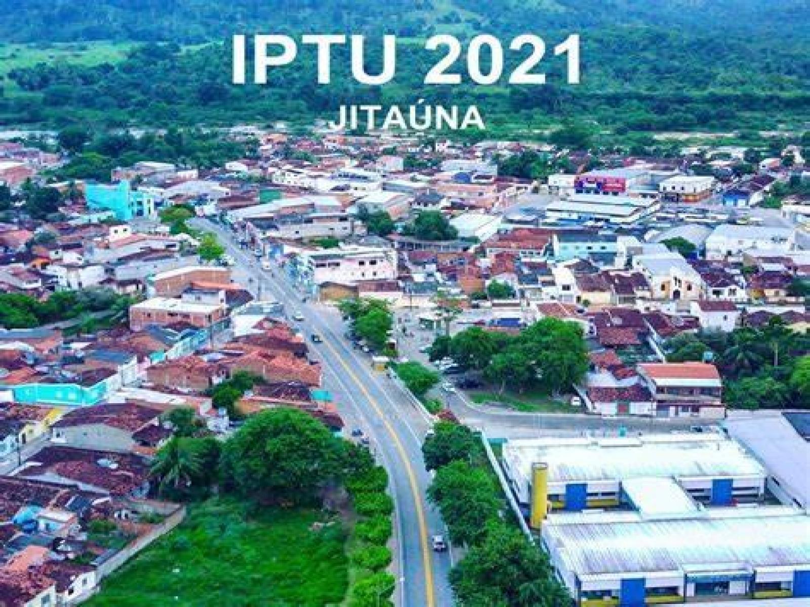 Prazo para pagamento do IPTU 2021 foi prorrogado em Jitaúna